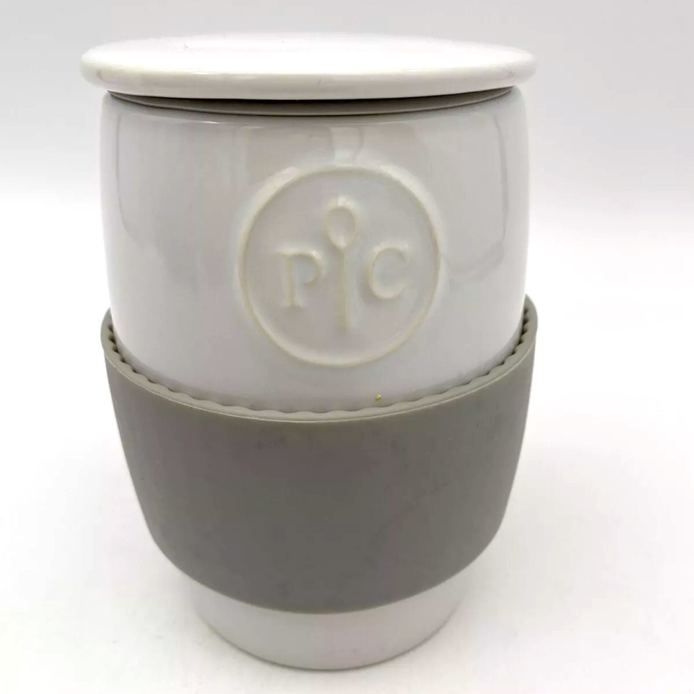Pampered Chef Mug Coffee Tea Egg Cooker Oversized Soup Gripper Lid 22